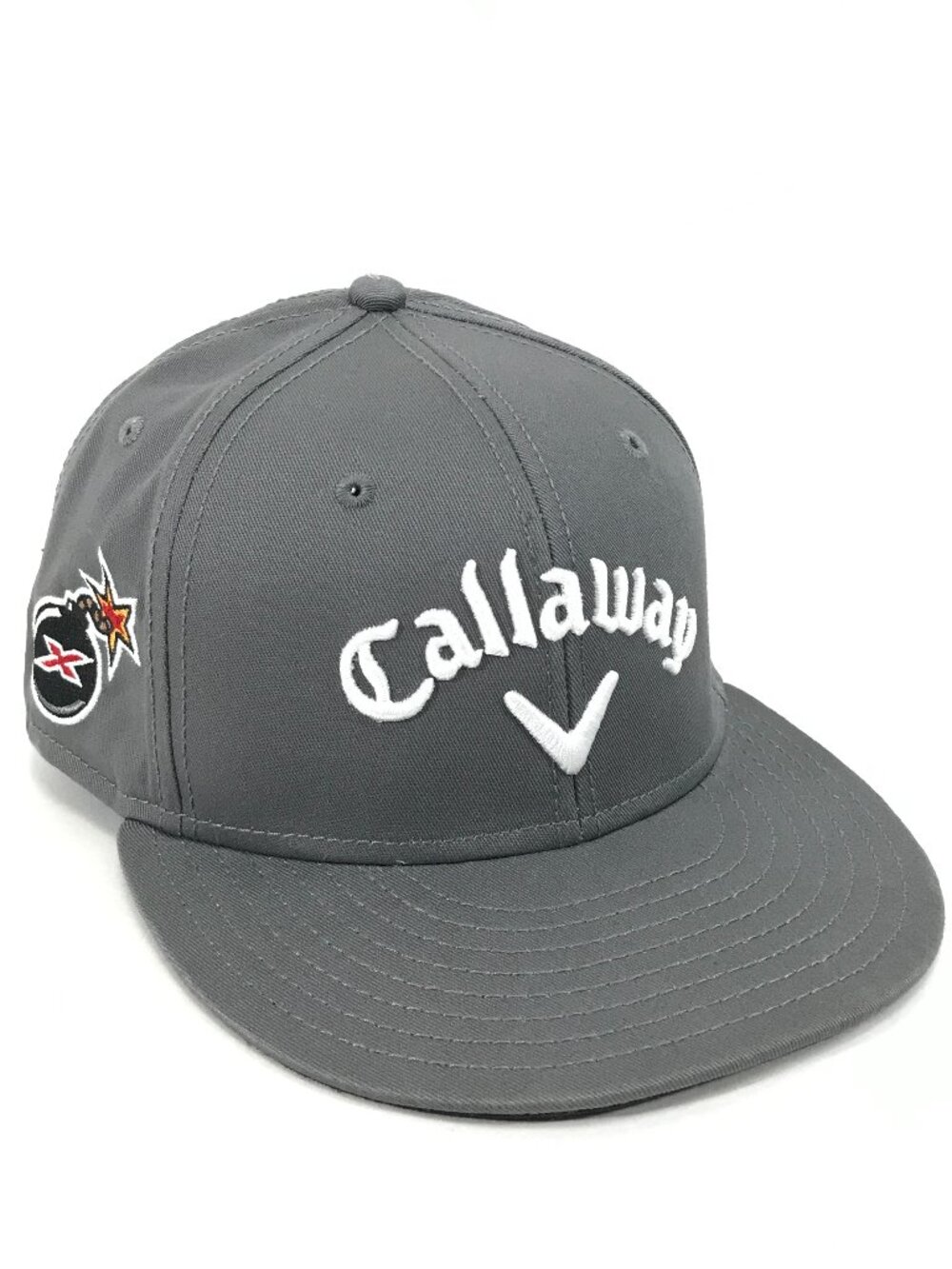 Callaway Fitted Hat Size 7 1/4 X Hot Odyssey Golf Gray